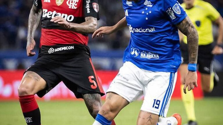 Flamengo negocia renovação de Pulgar até 2028 após empate com o Cruzeiro