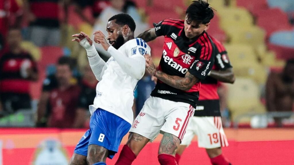 Flamengo provoca Gerson após vitória sobre o Cruzeiro na Libertadores