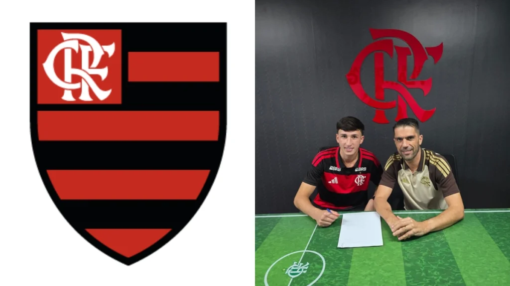 Flamengo assina primeiro contrato profissional com Rafael Tenório, do sub-17