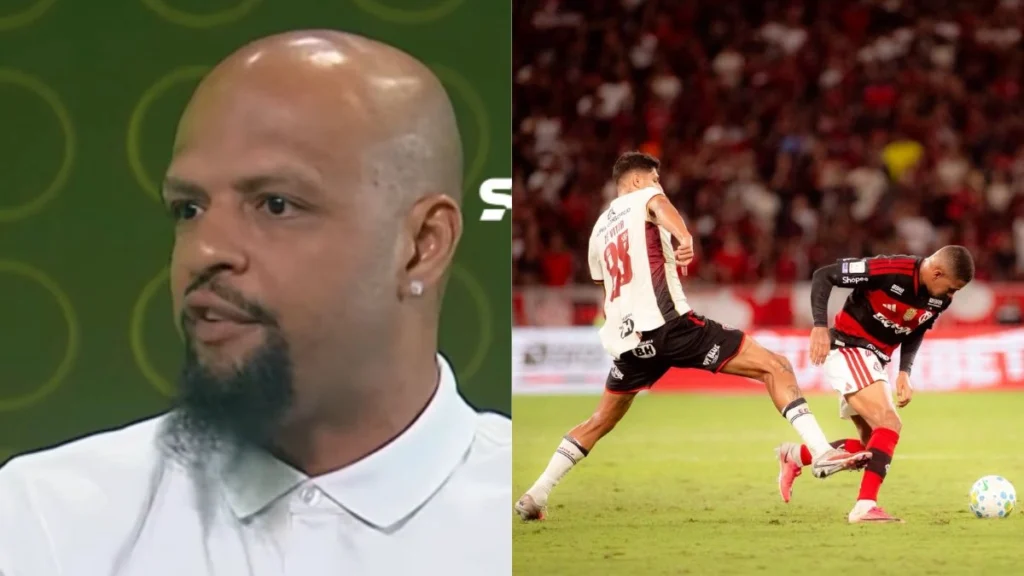 Felipe Melo diz que eficiência do Palmeiras separa o clube do Flamengo no Brasileirão