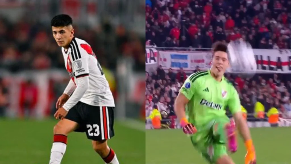 Torcedores do Flamengo zombam de Almada após eliminação do River Plate na Sul-Americana