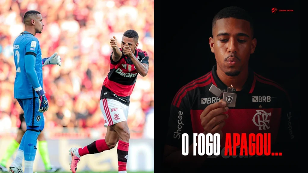 Samuel Lino faz dois, e Flamengo vence o Botafogo no Brasileirão