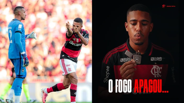 Samuel Lino faz dois, e Flamengo vence o Botafogo no Brasileirão