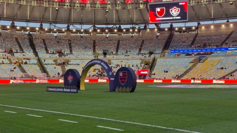 Maracanã tem gramado reformado antes de Flamengo x Botafogo