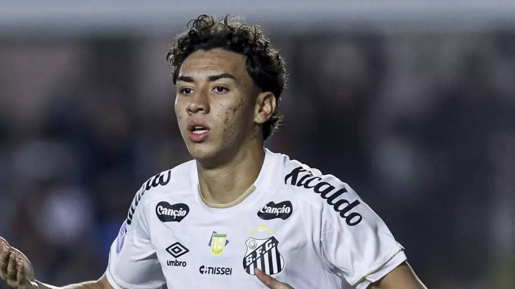 Flamengo monitora Bontempo, do Santos, com referência de 12 milhões de euros
