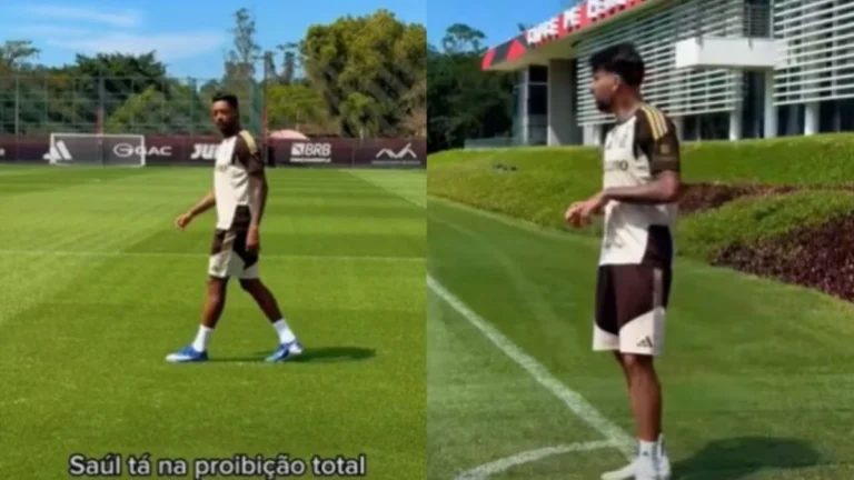 Jogadores do Flamengo reagem a post de Saúl nas redes sociais
