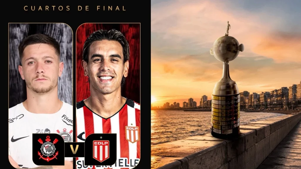Corinthians x Estudiantes: onde assistir ao jogo que pode definir adversário do Flamengo