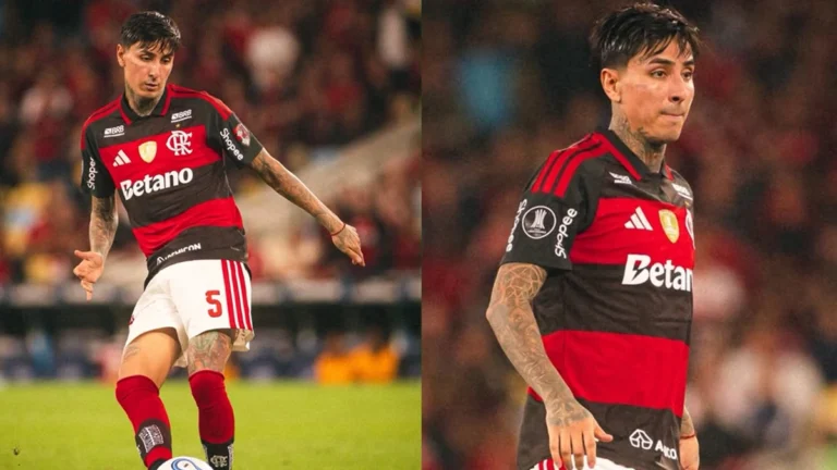 Pulgar é eleito ‘Herói da semana’ da Libertadores após semi do Flamengo