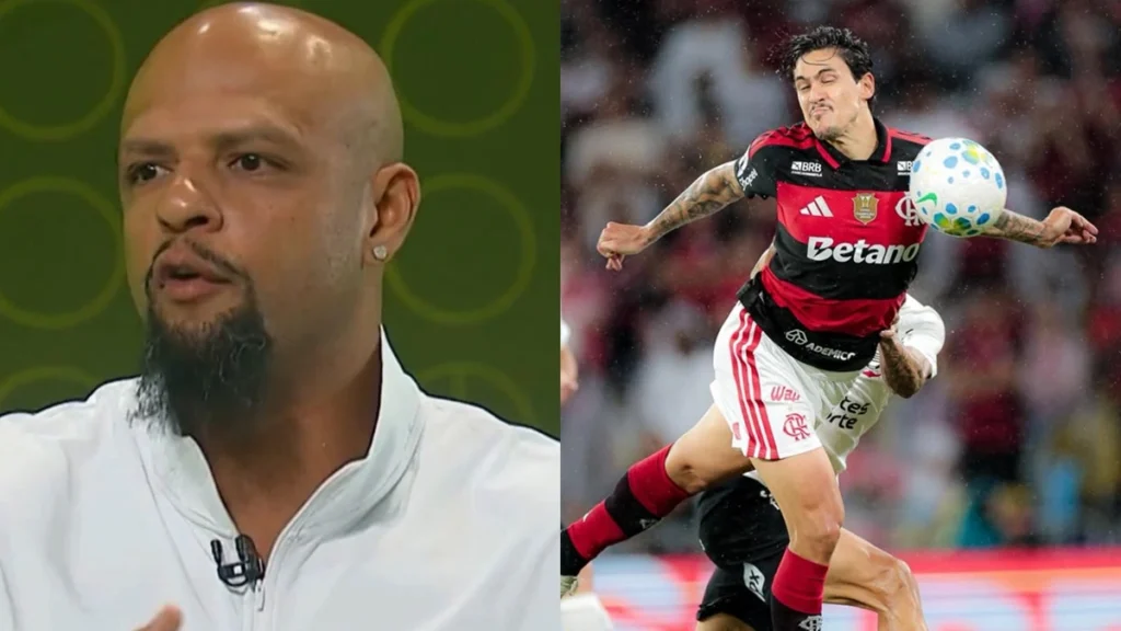 Felipe Melo critica lance de Pedro após Flamengo x Corinthians: “faltou um pouquinho mais de seriedade”