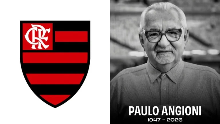 Flamengo lamenta morte de Paulo Angioni, ex-diretor de futebol do clube, aos 80 anos