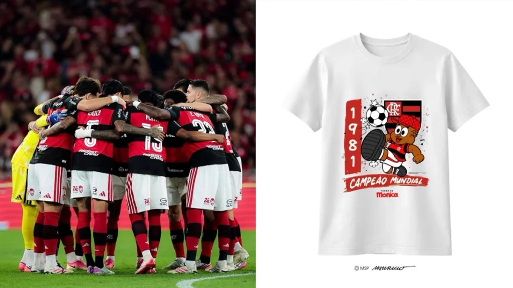 Flamengo prepara homenagem a Maurício de Sousa no Maracanã antes de jogo com o Bragantino