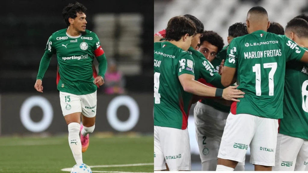 Gustavo Gómez lamenta empate do Palmeiras, e Flamengo fecha rodada na liderança
