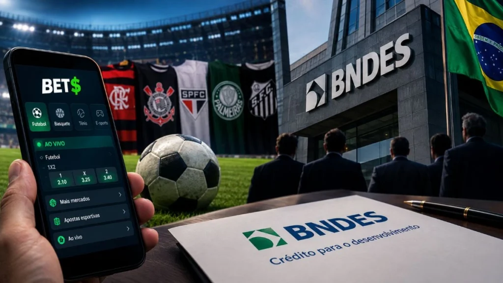 Flamengo entra em discussão de clubes por crédito do BNDES em meio à ameaça às bets