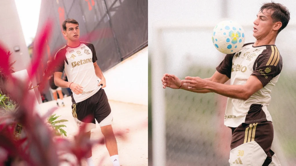Joaquín Freitas ganha espaço e busca vaga no time do Flamengo