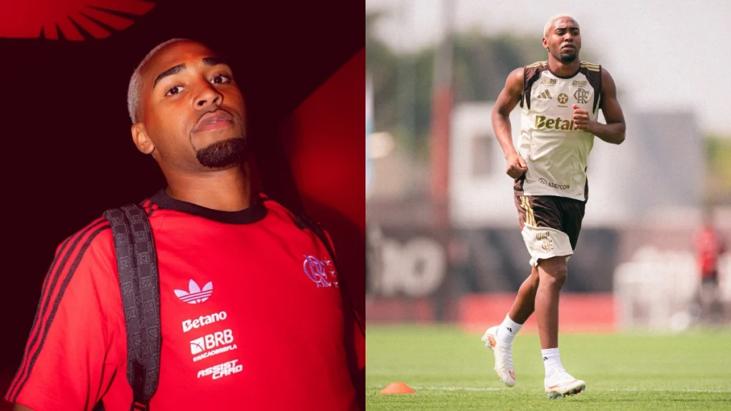 Flamengo encaminha venda de Lorran ao Sharjah, dos Emirados Árabes Unidos