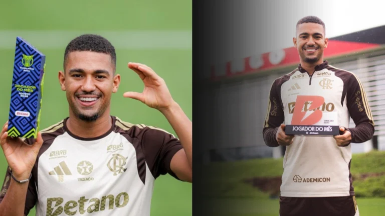 Samuel Lino é eleito o melhor jogador de agosto do Brasileirão