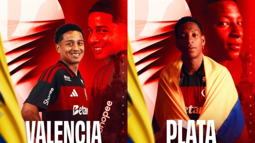 Plata e Valencia são convocados pelo Equador e entram na lista de ausências do Flamengo na Data Fifa