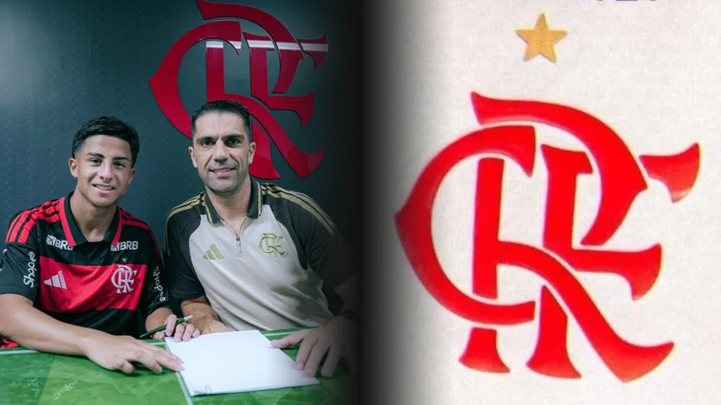 Flamengo anuncia primeiro contrato profissional de Rafael Barreto