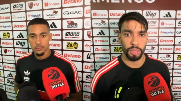 Flamengo terá Samuel Lino, Erick Pulgar e Lucas Paquetá suspensos contra o Bragantino