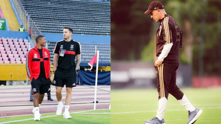 Jardim explica ausência de De La Cruz na lista do Flamengo contra o Corinthians