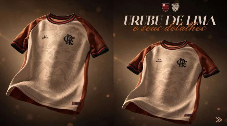 Governo do Peru destaca nova camisa do Flamengo inspirada nas Linhas de Nazca