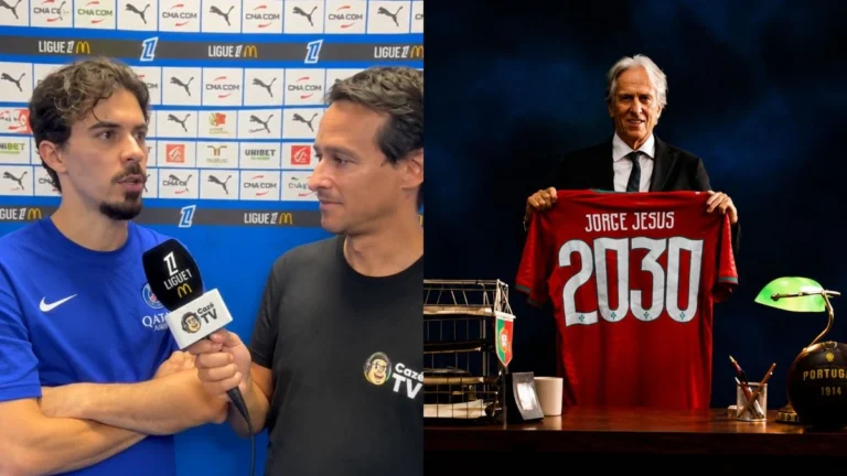 Vitinha cita trabalho de Jorge Jesus no Flamengo ao falar sobre Portugal