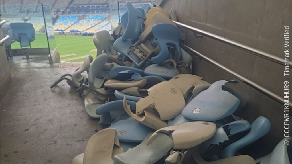 Flamengo relata depredações no Maracanã após Vasco x Boca Juniors
