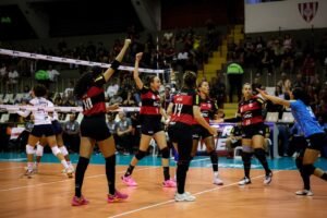 Flamengo abre a Superliga Feminina com vitória por 3 sets a 0 sobre o Barueri