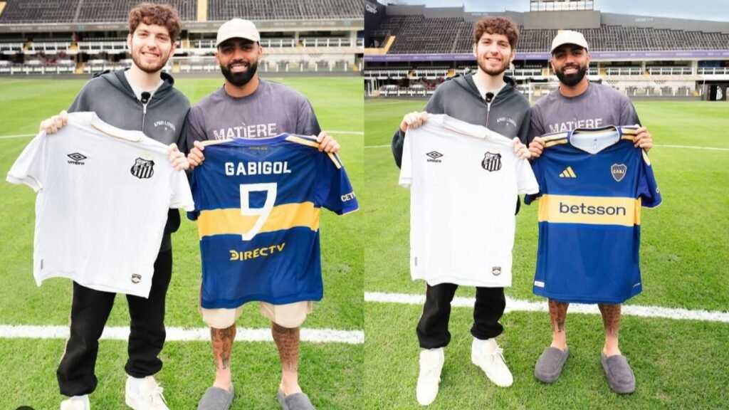 Gabigol provoca o Vasco e relembra dois lances pelo Flamengo em entrevista