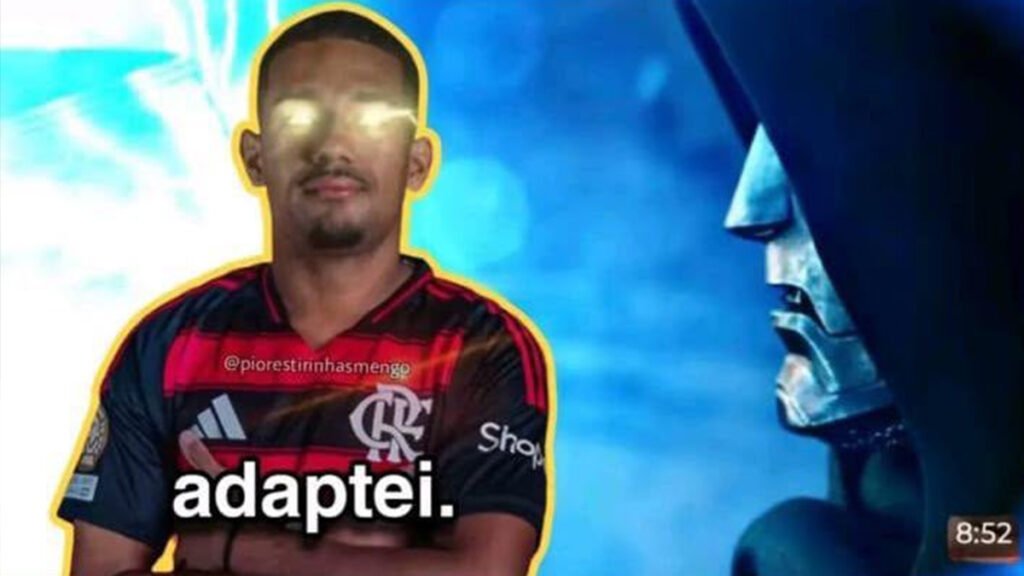 Flamengo faz 4 a 1 no Vasco, e redes repercutem atuação de Samuel Lino e memes após o clássico